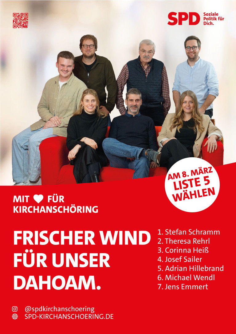 Gruppenfoto der Kandidierenden auf der Couch